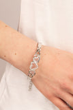 Paparazzi Seriously Smitten - Pink Heart Bracelet