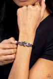 Paparazzi Seriously Smitten - Black Bracelet
