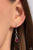 Paparazzi Romantic Recognition - Pink Heart Necklace