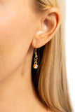 Paparazzi Dramatic Diadem - Gold Necklace