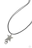 Paparazzi Default Dreamer - Black Star Necklace