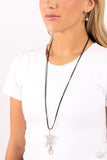 Paparazzi Default Dreamer - Black Star Necklace