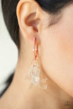 Paparazzi Jaw-Droppingly Jelly - Copper Earrings