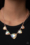 Paparazzi Cosmic Constellations - Copper Necklace