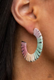 Paparazzi A Chance of RAINBOWS - Multi Hoop Earrings