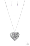 Paparazzi Classic Casanova - Purple Necklace - The Jewelry Box Collection 