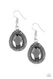 Paparazzi Grandmaster Shimmer - Silver Earrings
