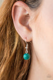Paparazzi Pacific Piers - Multi - Blue, Brown and Green Beads - Necklace and matching Earrings - The Jewelry Box Collection 