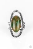 Paparazzi Western Royalty - Multi Stone - Silver Ring