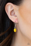 Paparazzi Demi-Diva - Yellow Necklace and Matching Earrings