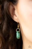Paparazzi Fashionista Fever - Blue - Acrylic Frames - Gold Fittings - Necklace and matching Earrings