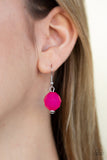 Paparazzi Dine and Dash - Pink Necklace and Matching Earrings - The Jewelry Box Collection 