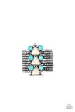 Paparazzi Point Me To Phoenix - White - Silver Ring