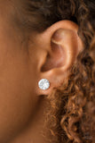 Paparazzi Just In TIMELESS Gold Post Earring