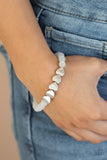 Paparazzi Heart-Melting Glow - White Heart Bracelet