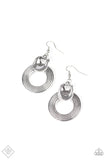 Paparazzi Rustic Retreat Silver Earring Fashion Fix Exclusive February 2020