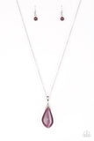 Paparazzi Friends In GLOW Places - Purple Necklace - The Jewelry Box Collection 
