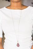 Paparazzi Friends In GLOW Places - Purple Necklace - The Jewelry Box Collection 