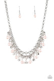 Paparazzi You May Kiss the Bride Silver Necklace - The Jewelry Box Collection 