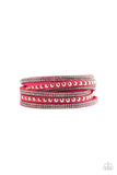 Paparazzi I BOLD You So! - Pink Bracelet
