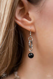 Paparazzi Charmed, I Am Sure - Black Necklace - The Jewelry Box Collection 
