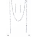 SCARFed for Attention - Silver - The Jewelry Box Collection 