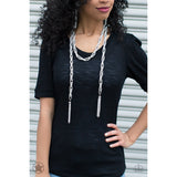 SCARFed for Attention - Silver - The Jewelry Box Collection 