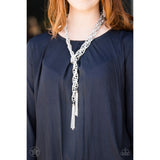 SCARFed for Attention - Silver - The Jewelry Box Collection 