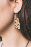Paparazzi A Fan of the Tribe Necklace and Matching Earrings - The Jewelry Box Collection 
