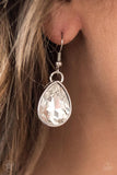 Paparazzi Show-Stopping Shimmer - White Necklace - The Jewelry Box Collection 