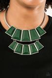 Paparazzi Lions, TIGRESS, and Bears - Green - Necklace - 2019 Convention Exclusive
