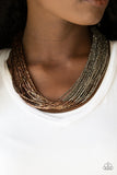 PAPARAZZI FLASHY FASHION - COPPER Necklace