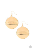 Paparazzi Ultra Uptown - Gold Necklace and Matching Earrings