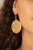 Paparazzi Ultra Uptown - Gold Necklace and Matching Earrings