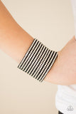 Paparazzi The Boss Is Back - Black Bracelet