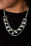 Paparazzi Rockefeller Romance - Multi Necklace and Matching Earrings
