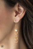 Paparazzi Fishing for Compliments - Gold Necklace - The Jewelry Box Collection 