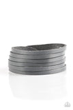 Paparazzi Day Hike - Silver Urban Bracelet - The Jewelry Box Collection 