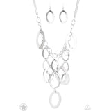 Paparazzi A Silver Spell Necklace - The Jewelry Box Collection 