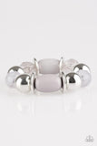 Paparazzi BAY After BAY - Silver Bracelet - The Jewelry Box Collection 