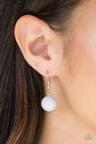 Paparazzi South Shore Sensation - Silver Necklace and Matching Earrings