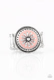Paparazzi Free-Spirited Flower - Pink - Daisy Blooms - Ring