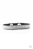 Paparazzi Babe Bling Black Wrap Bracelet - The Jewelry Box Collection 