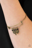 Paparazzi The Elephant In The Room - Brass Bracelet - The Jewelry Box Collection 