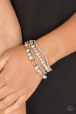 Paparazzi Babe-alicious - Brown Bracelet - The Jewelry Box Collection 