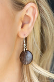 Paparazzi Cozumel Coast - Orange Wood Necklace