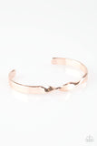 Paparazzi Traditional Twist - Rose Gold Bracelet - The Jewelry Box Collection 