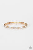 Paparazzi Seven Figure Fabulous - Gold Bracelet - The Jewelry Box Collection 