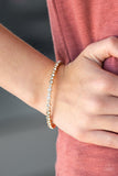 Paparazzi Seven Figure Fabulous - Gold Bracelet - The Jewelry Box Collection 