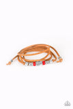 Paparazzi Clear A Path - Red Bracelet - The Jewelry Box Collection 